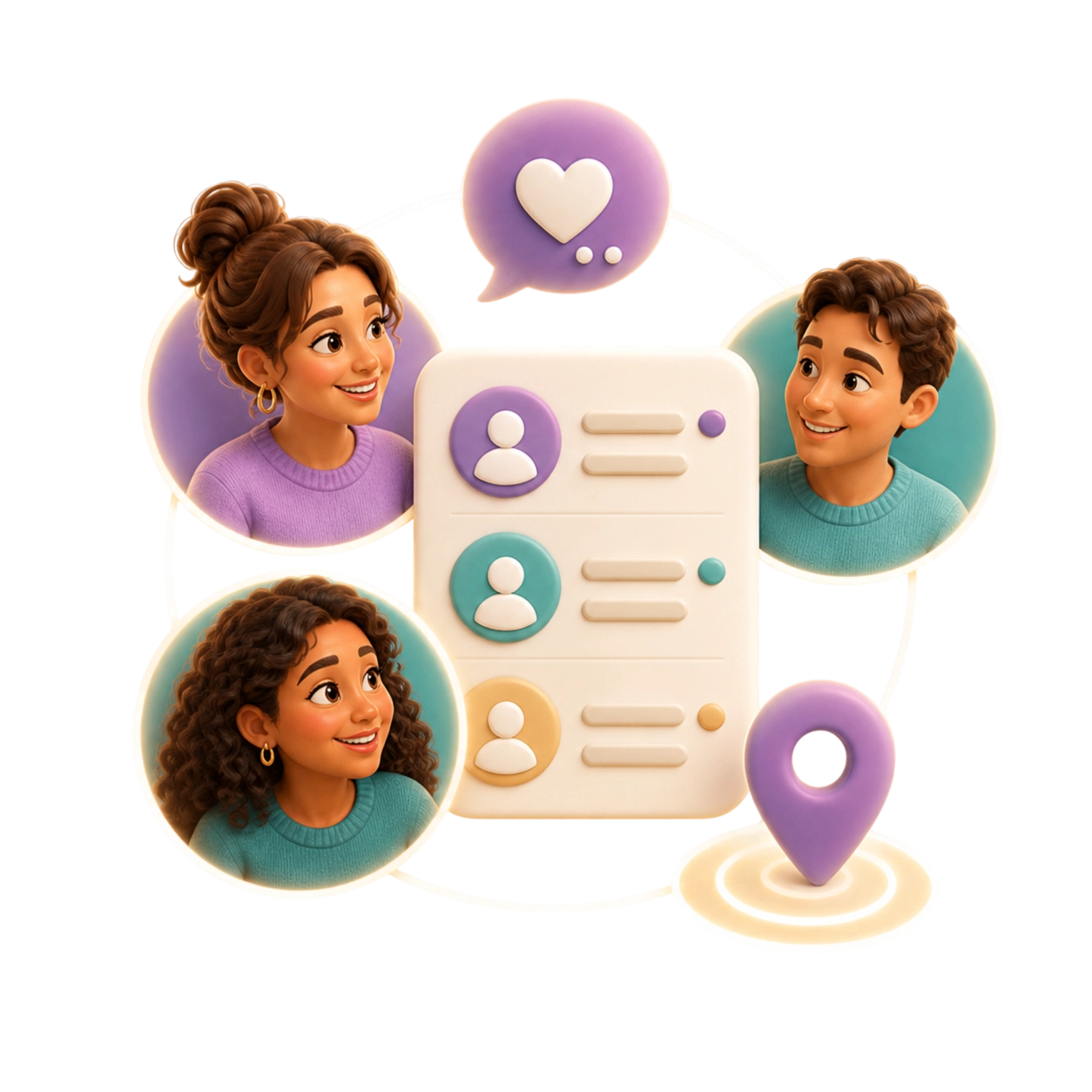 Get to know parents nearby